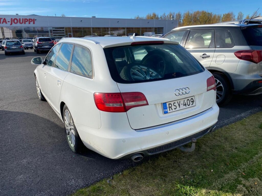 Audi A6 2010 Valkoinen