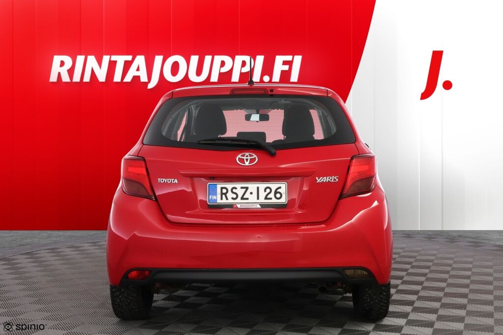 Toyota Yaris 2017 Punainen