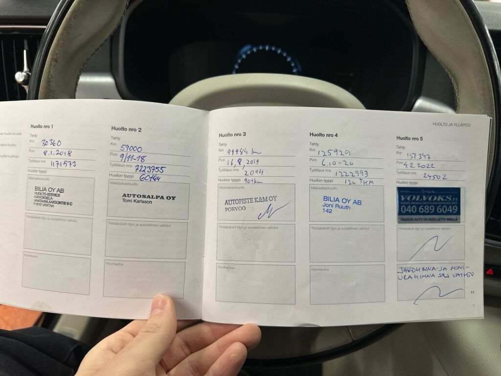 Volvo V90 2017 Musta