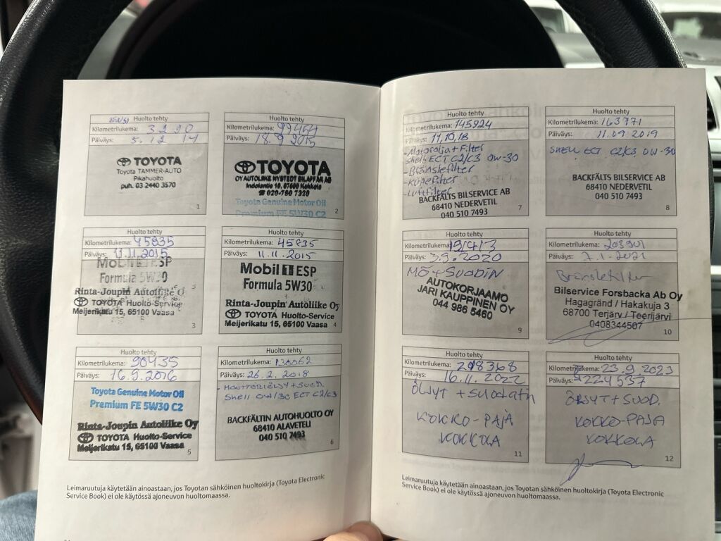 Toyota Avensis 2014 Valkoinen