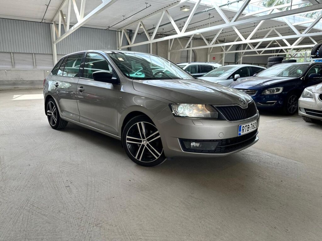 Skoda Rapid 2014 Ruskea (beige)