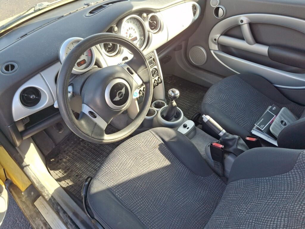 Mini Cooper 2002 Keltainen