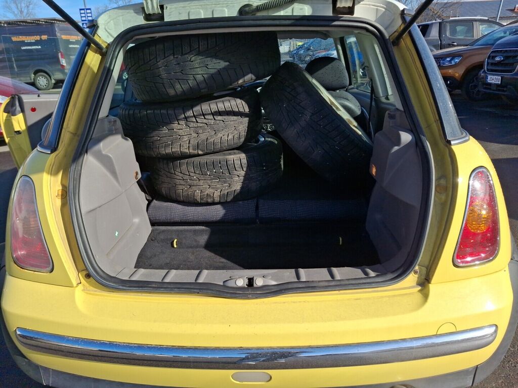 Mini Cooper 2002 Keltainen