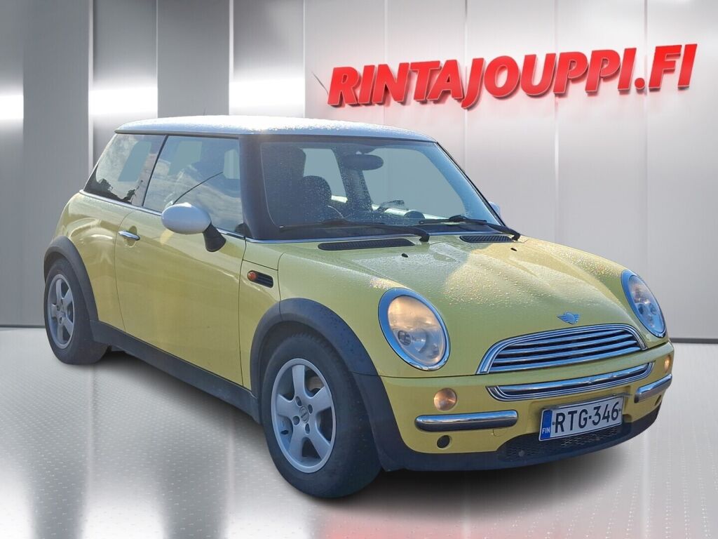 Mini Cooper 2002 Keltainen
