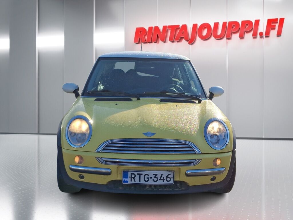 Mini Cooper 2002 Keltainen