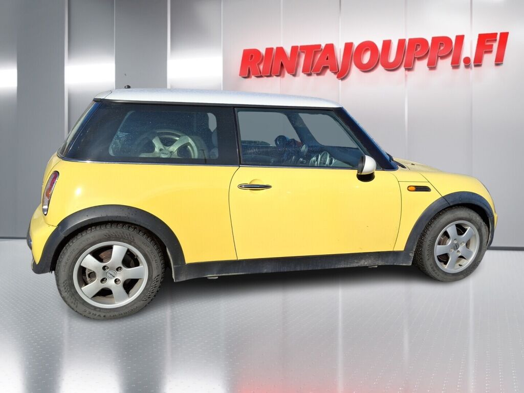 Mini Cooper 2002 Keltainen