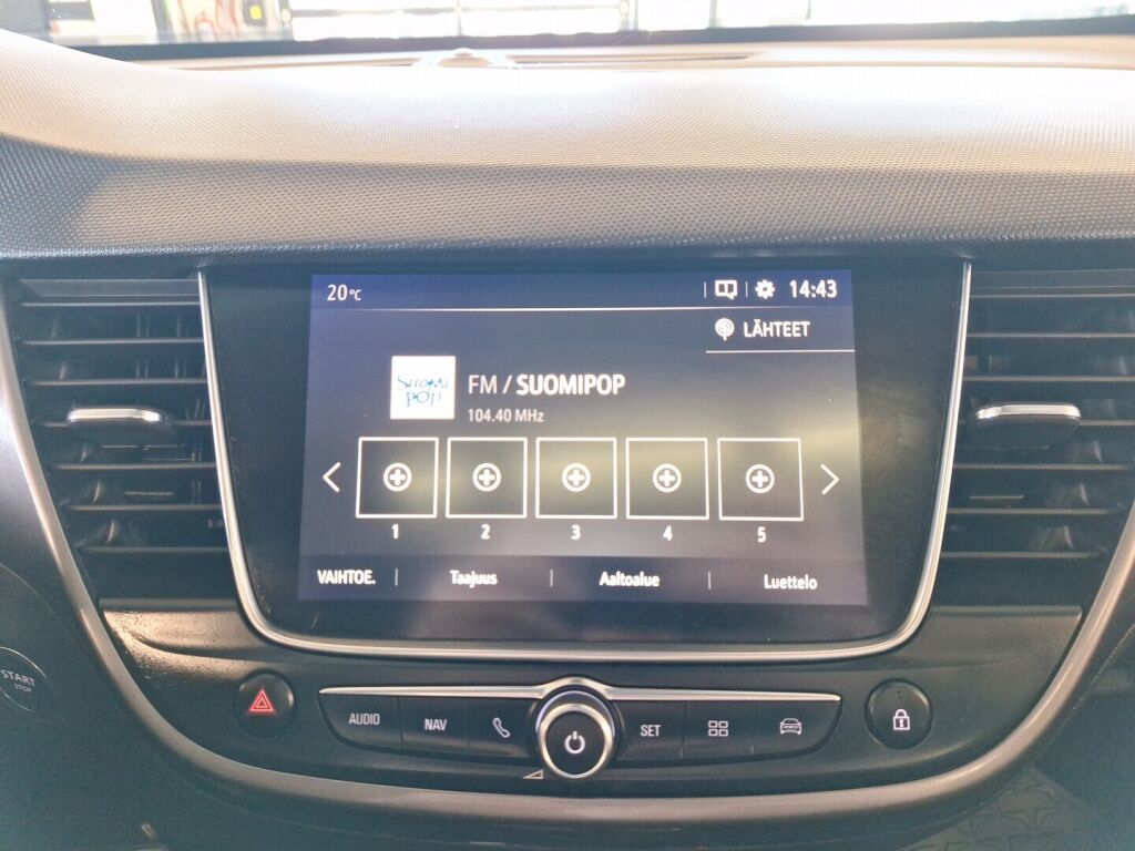 Opel Crossland X 2018 Valkoinen