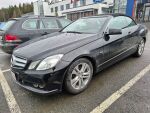 Mercedes-Benz E 2011 Musta