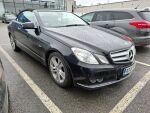 Mercedes-Benz E 2011 Musta