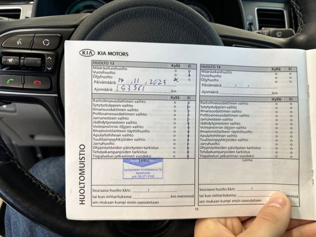 Kia Niro 2017 Musta