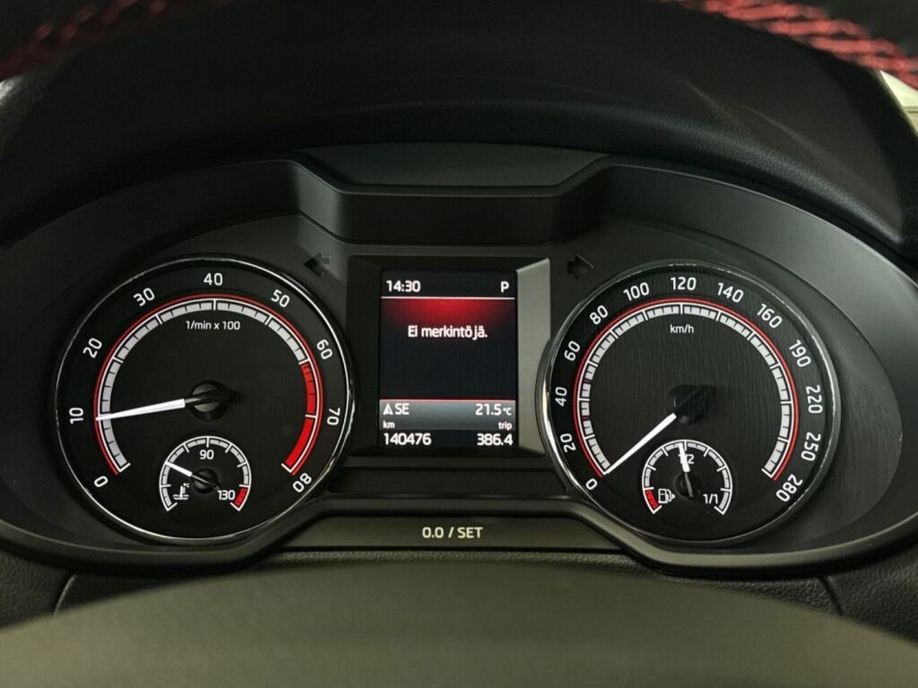 Skoda Octavia 2017 Punainen