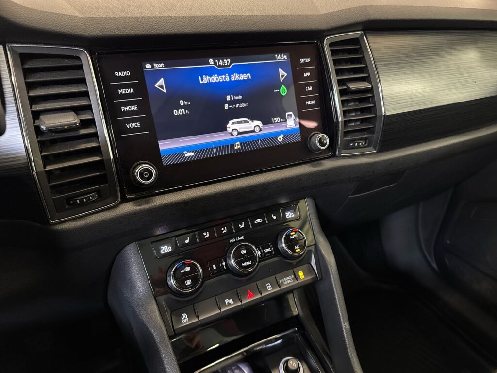 Skoda Kodiaq 2017 Valkoinen