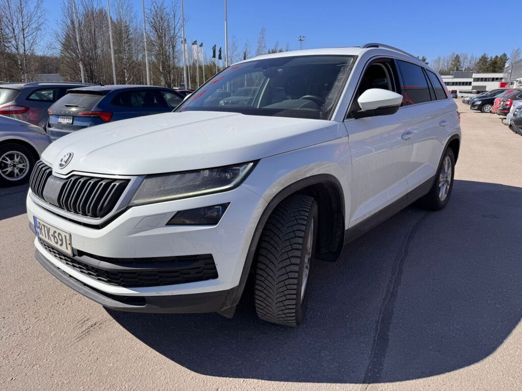 Skoda Kodiaq 2017 Valkoinen