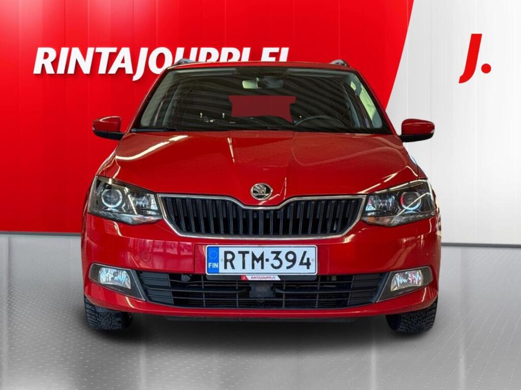 Skoda Fabia 2017 Punainen