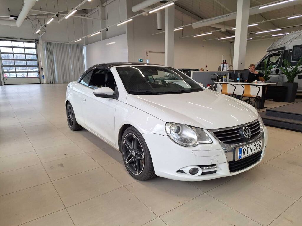 Volkswagen Eos 2009 Valkoinen