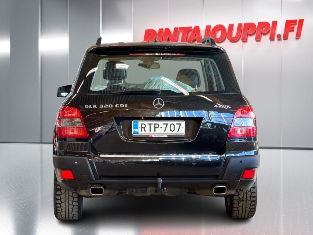 Mercedes-Benz GLK 2009 Musta