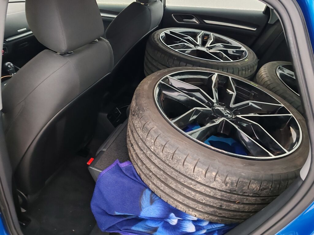 Audi A3 2018 Sininen