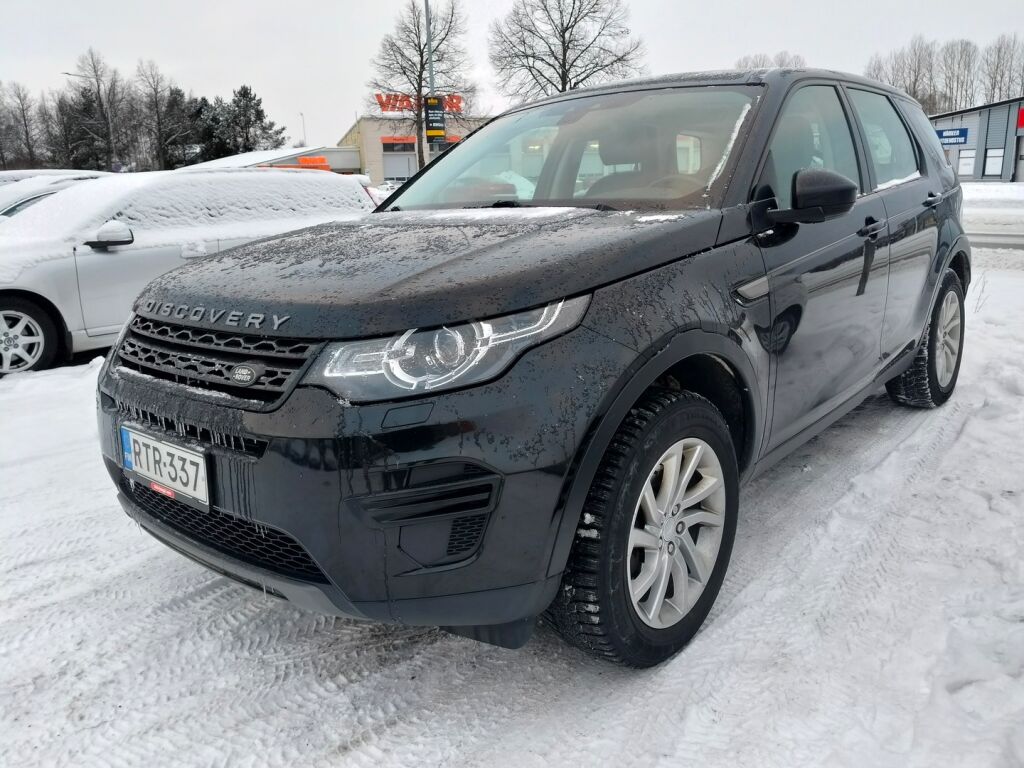 Land Rover Discovery Sport 2018 Musta