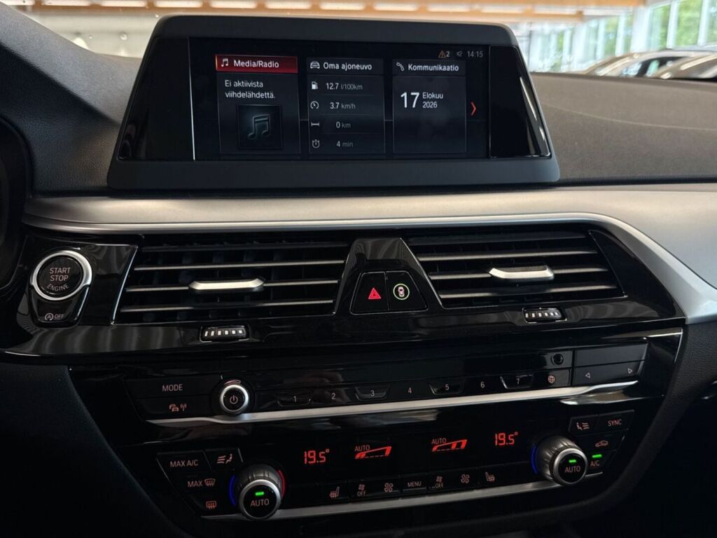 BMW 520 2019 Musta