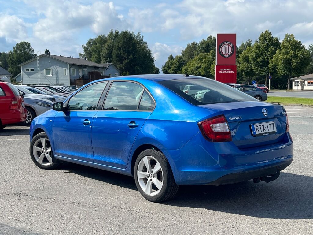 Skoda Rapid 2019 Sininen