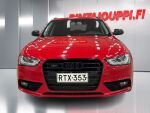 Audi A4 2013 Punainen