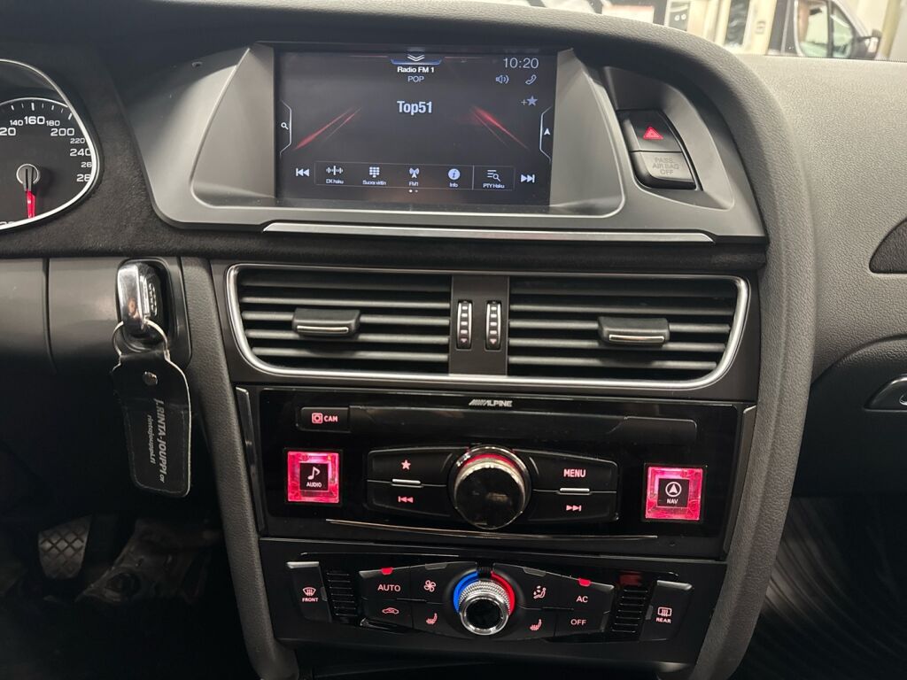 Audi A4 2013 Punainen