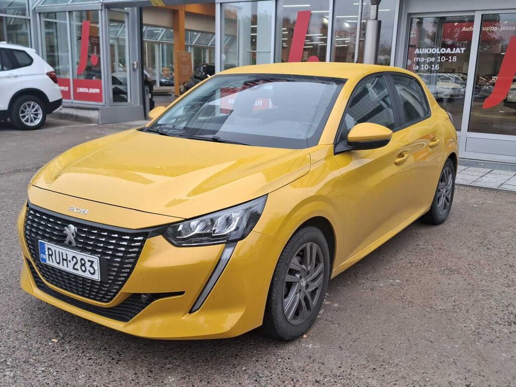 Peugeot 208 2021 Keltainen