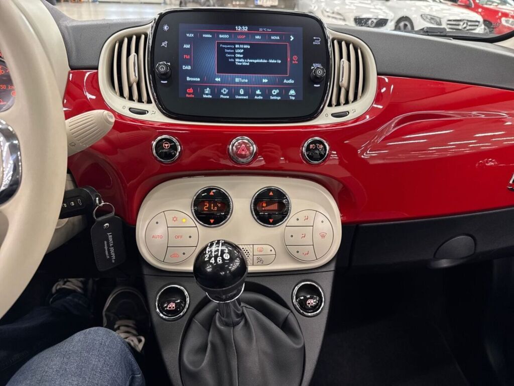 Fiat 500 2021 Punainen