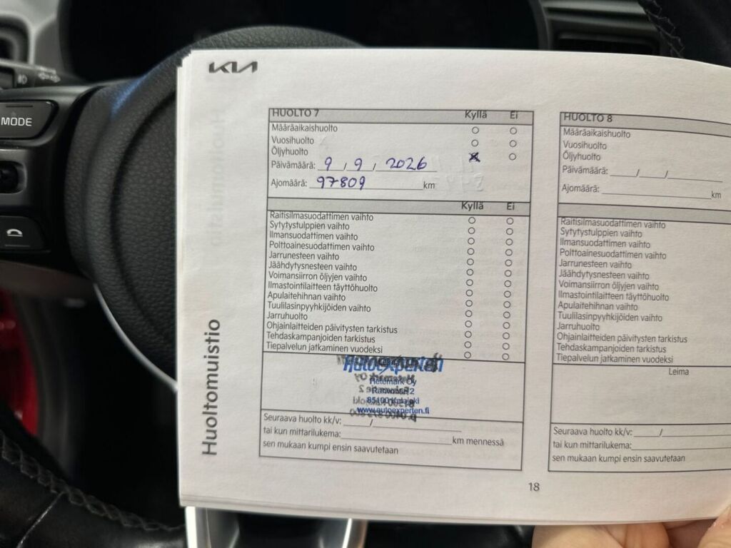 Kia Rio 2022 Punainen