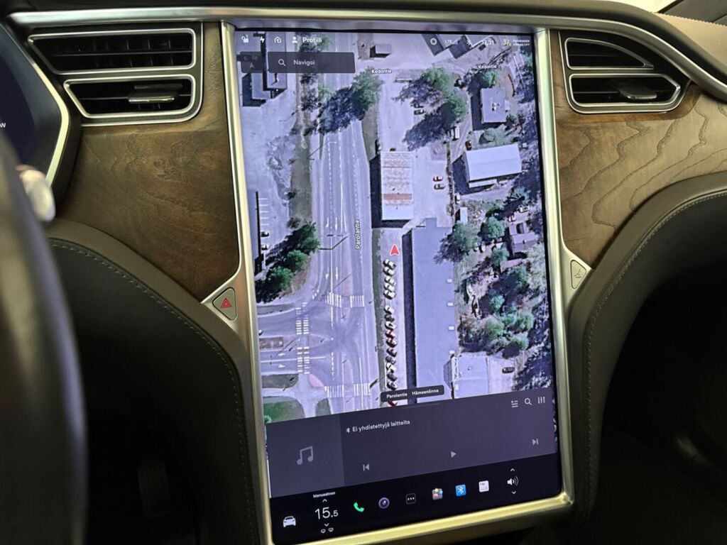 Tesla Model X 2017 Musta