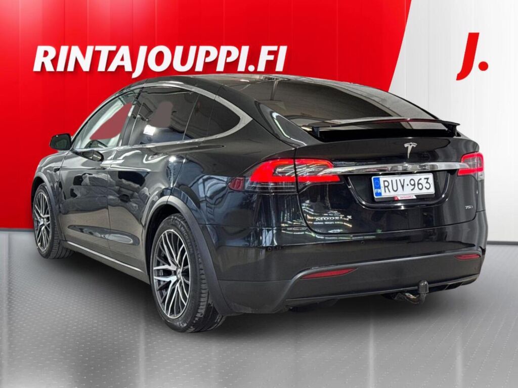 Tesla Model X 2017 Musta