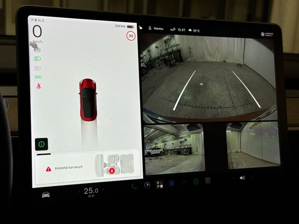 Tesla Model 3 2021 Punainen