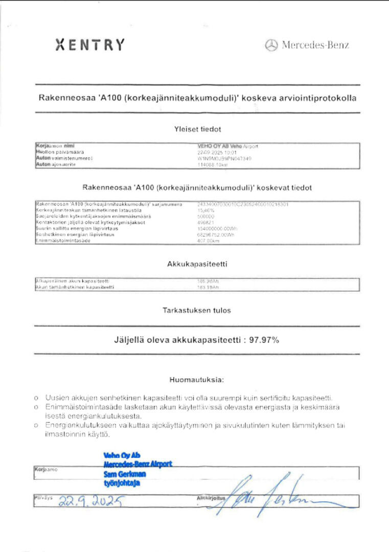 Mercedes-Benz EQB 2023 Valkoinen