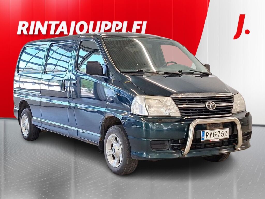 Toyota Hiace 2010 Vihreä