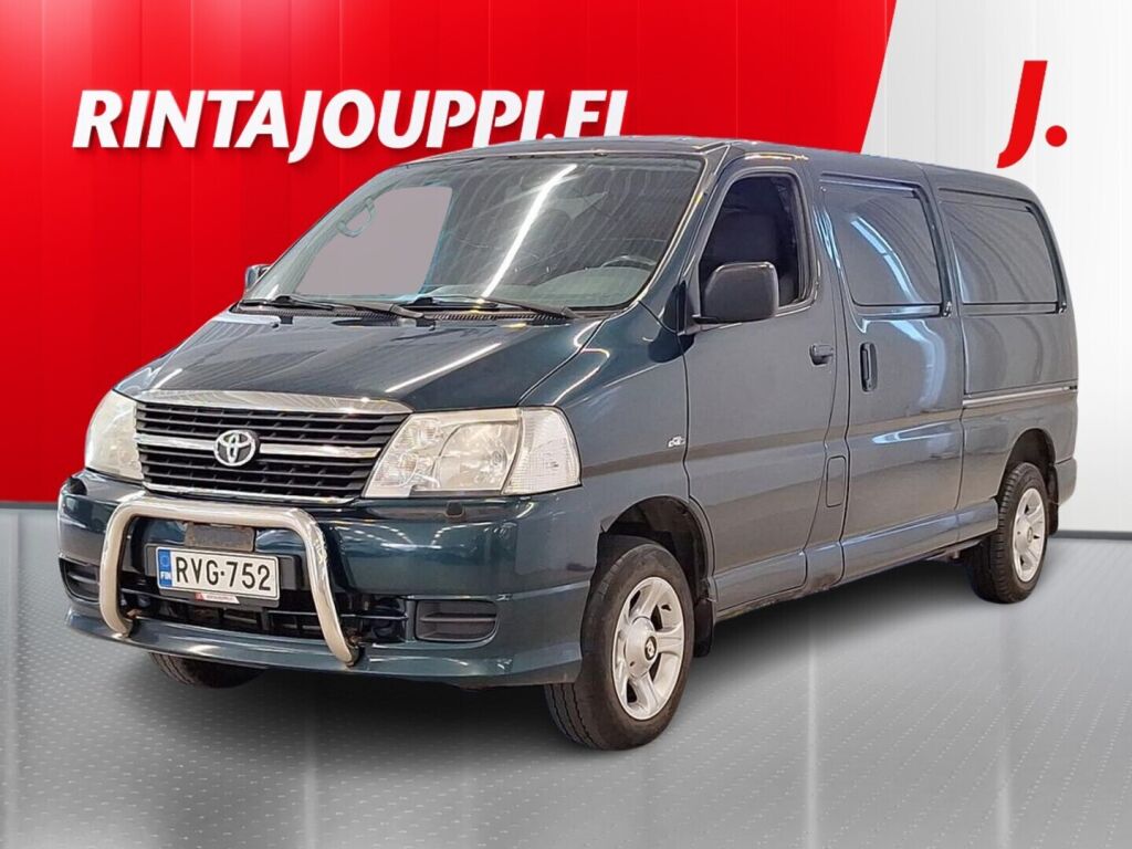 Toyota Hiace 2010 Vihreä