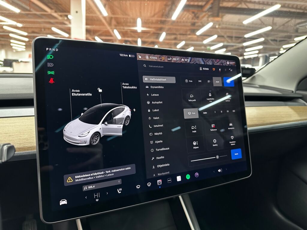 Tesla Model 3 2020 Valkoinen