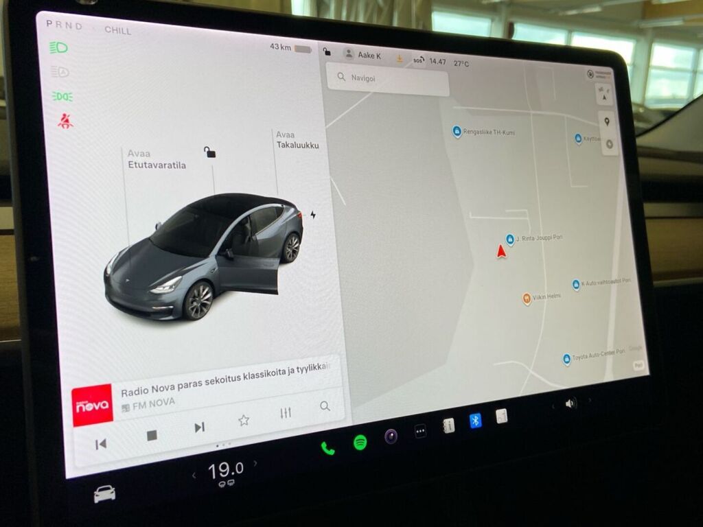 Tesla Model 3 2021 Harmaa