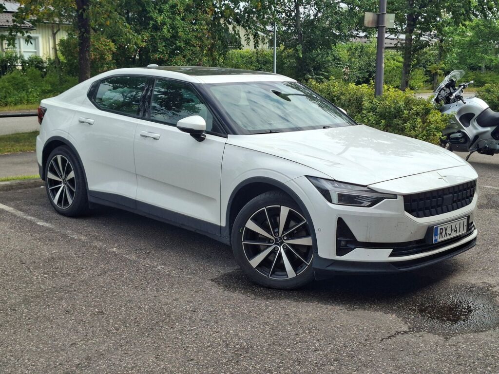 Polestar 2 2021 Valkoinen