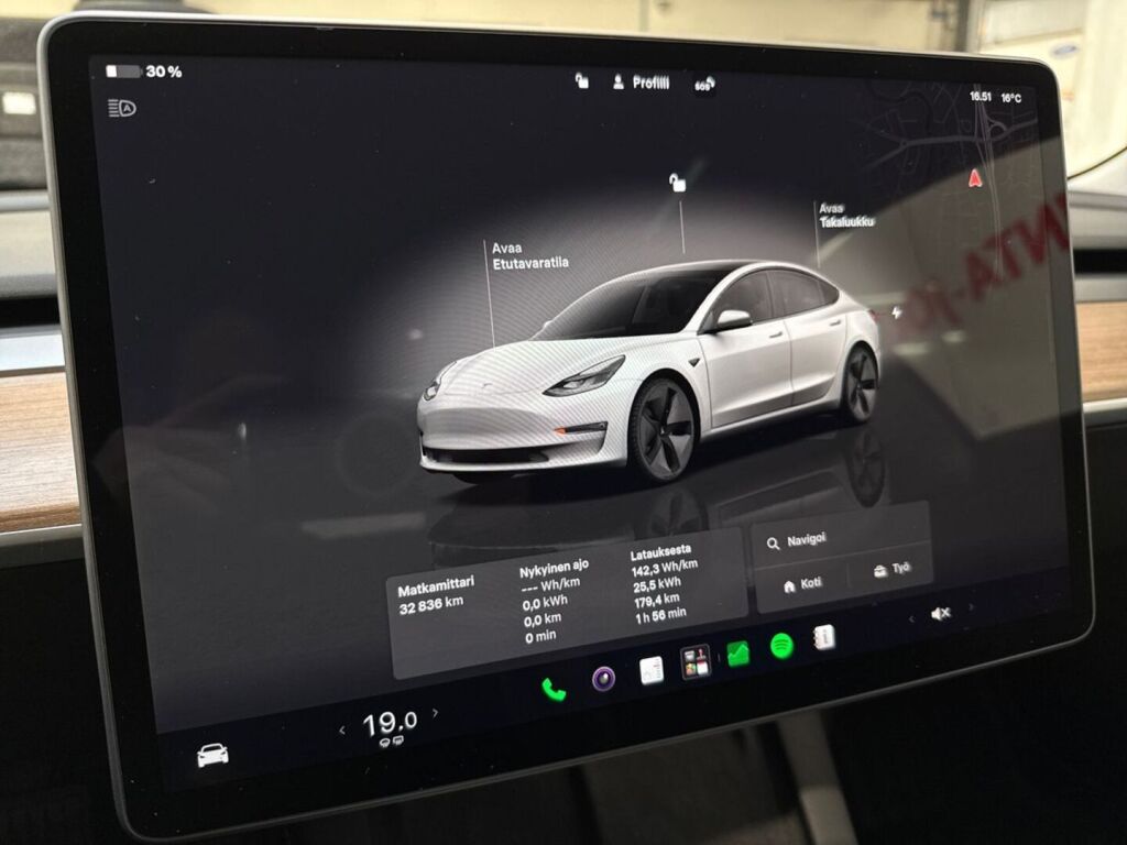 Tesla Model 3 2022 Valkoinen