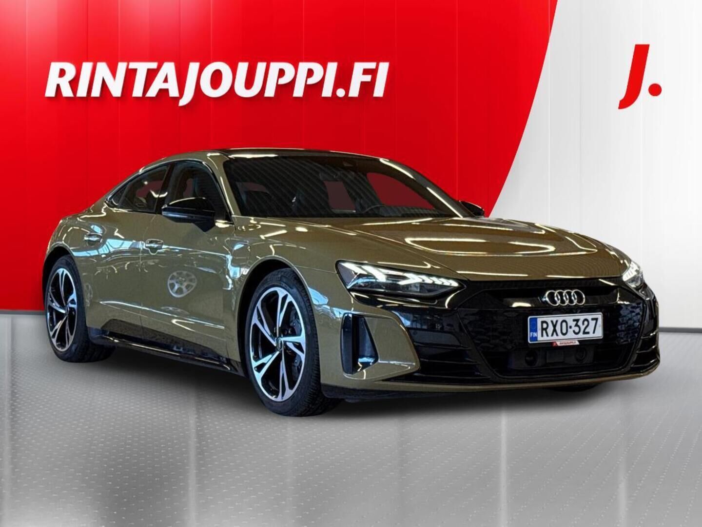 Vihreä Audi e-tron GT