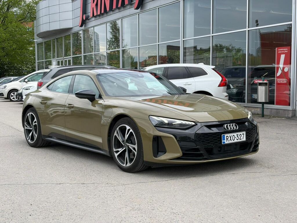 Audi e-tron GT 2022 Vihreä