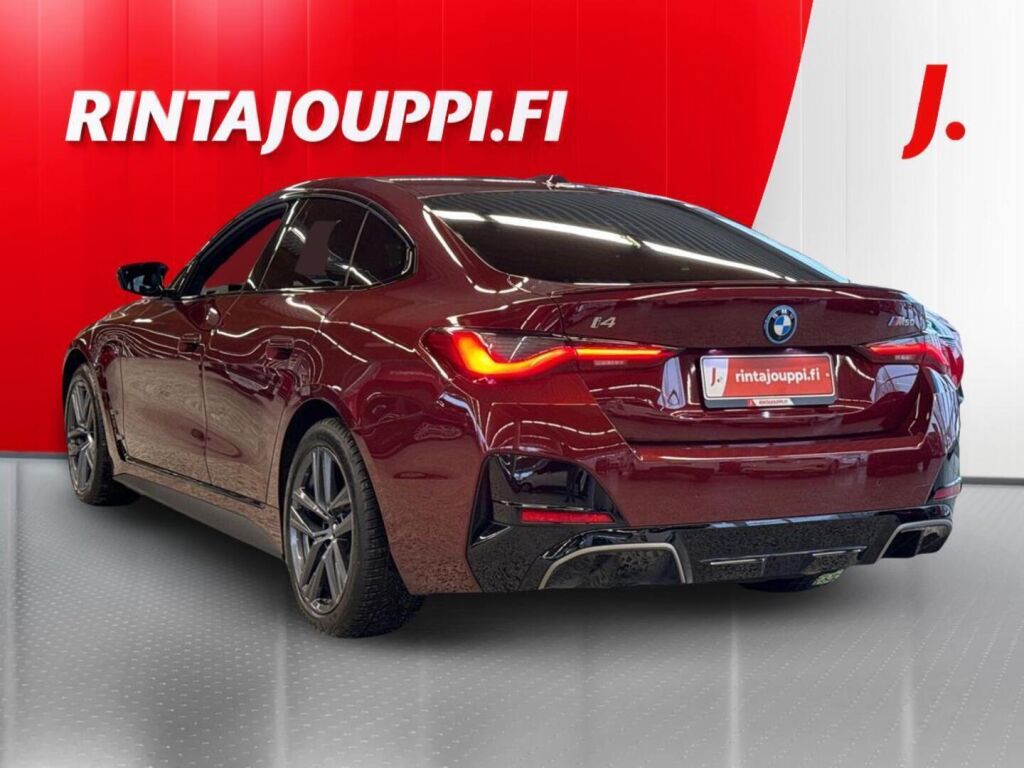 BMW I4 M50 2024 Punainen