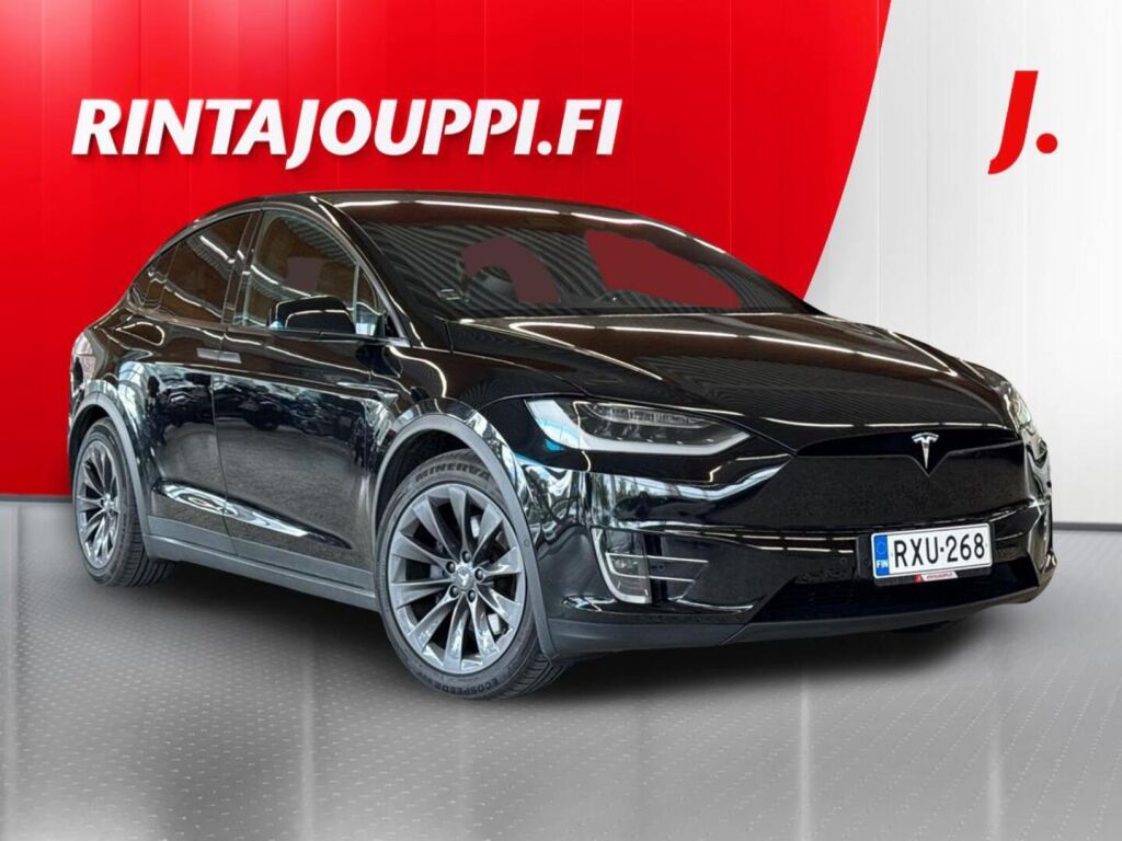 Tesla Model X 2018 Musta