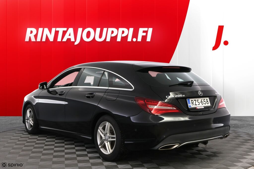 Mercedes-Benz CLA 2016 Musta