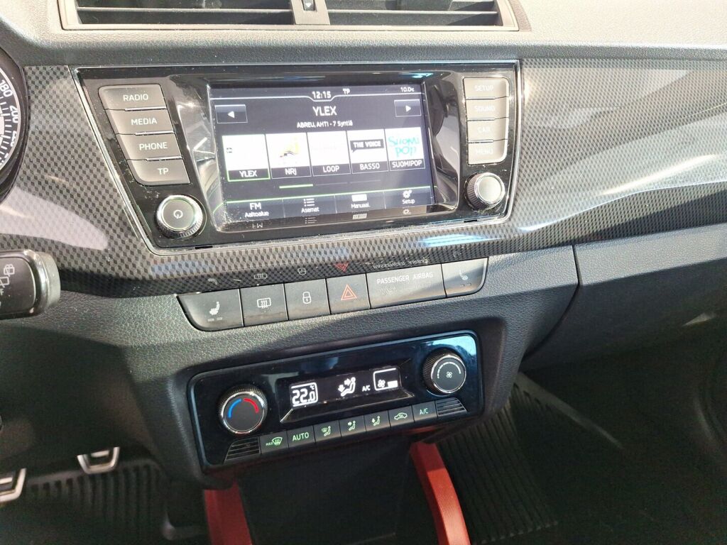 Skoda Fabia 2016 Valkoinen