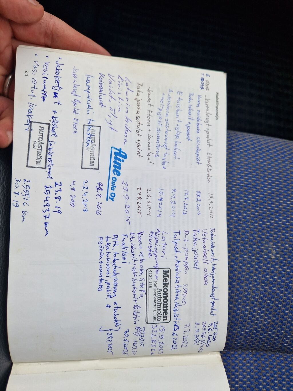 Opel Vectra 2003 Sininen