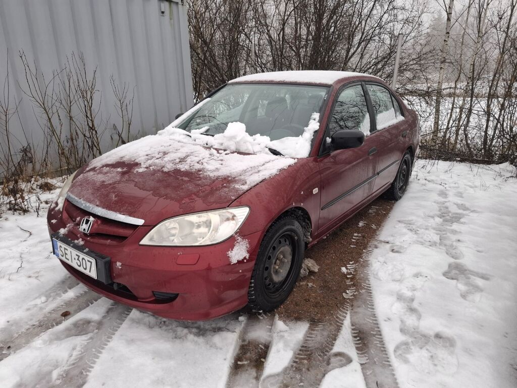 Honda Civic 2005 Punainen