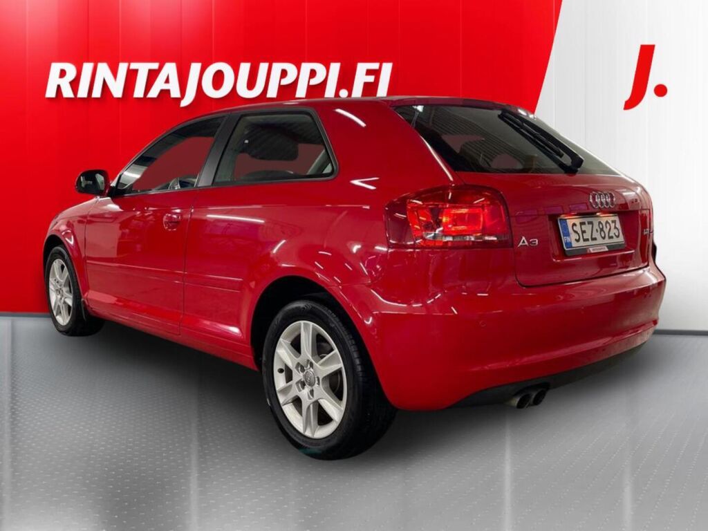 Audi A3 2008 Punainen