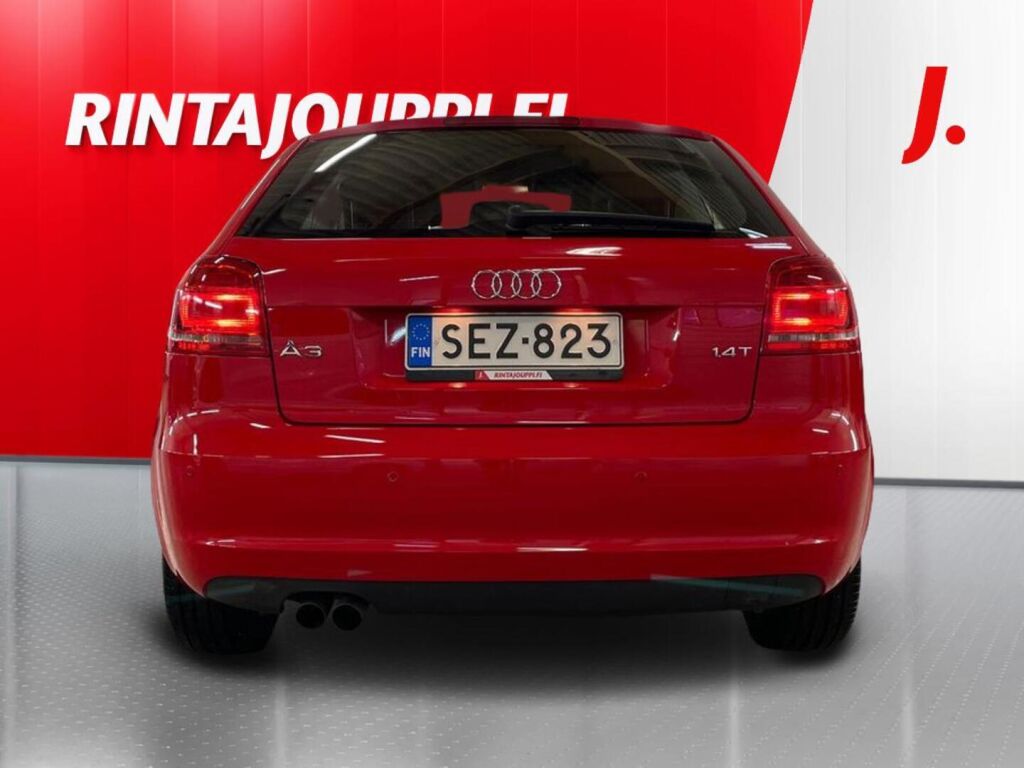 Audi A3 2008 Punainen