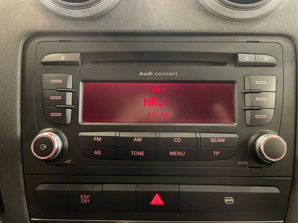 Audi A3 2008 Punainen